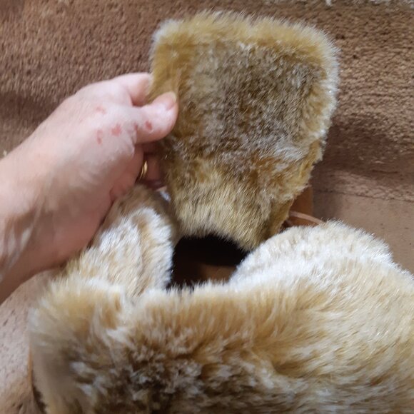 Toms Suede Moccasin-style Ladies winter boots SIZE W8 - Picture 5 of 12